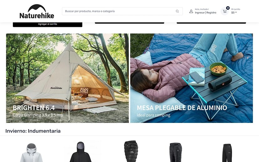 Naturehike website