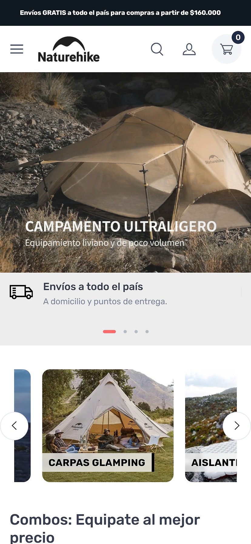 Naturehike website