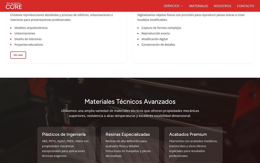 Polak Model CORE website