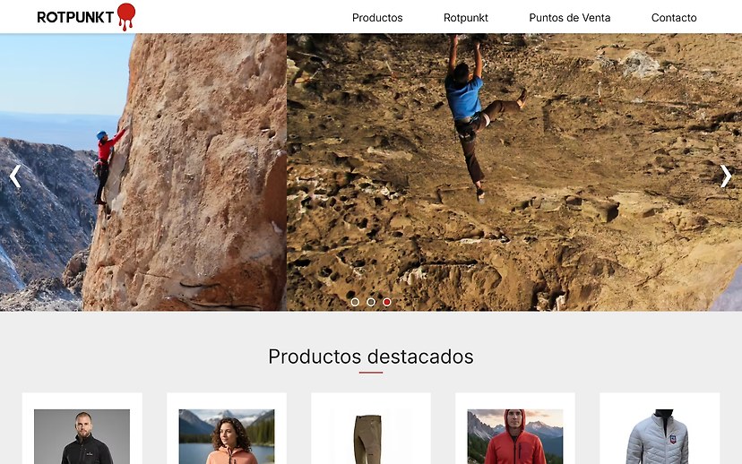 Sitio web de Rotpunkt
