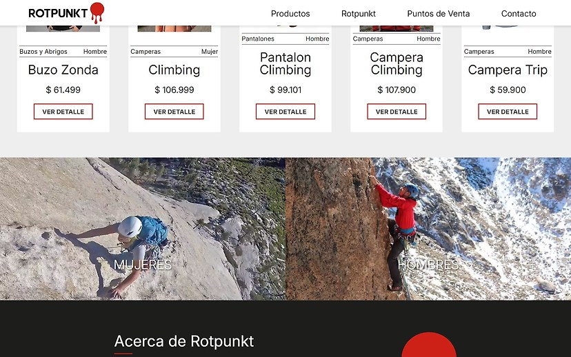 Sitio web de Rotpunkt
