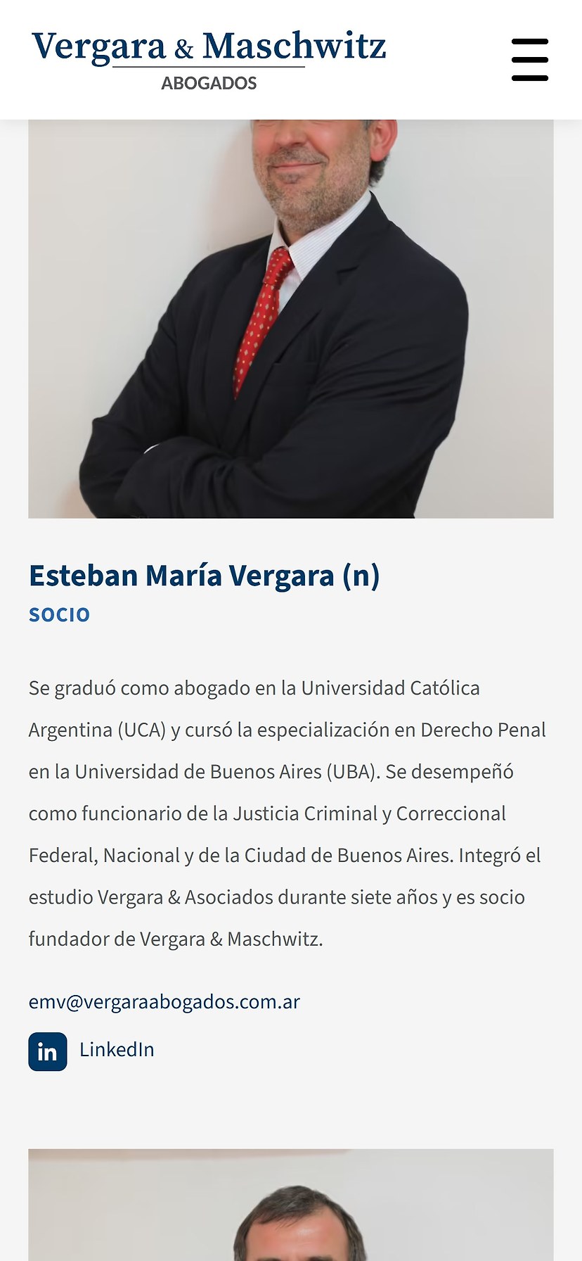 Vergara & Maschwitz website