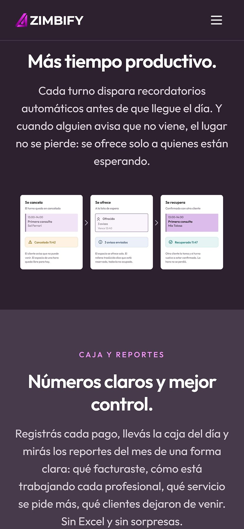Zimbify website